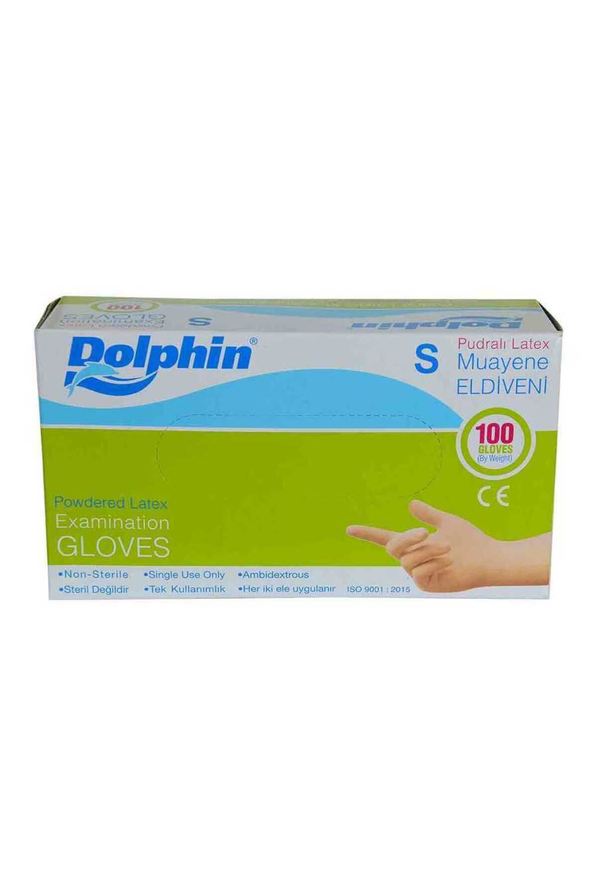 Modafiks Pudralı Beyaz Latex Muayene Eldiveni Küçük Boy (S) 100 Lü Paket