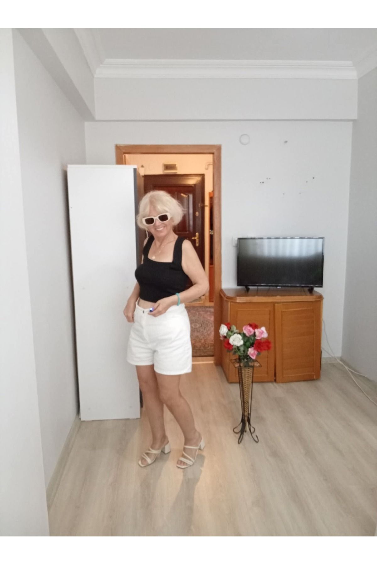 Butik Kalın askılı bluz