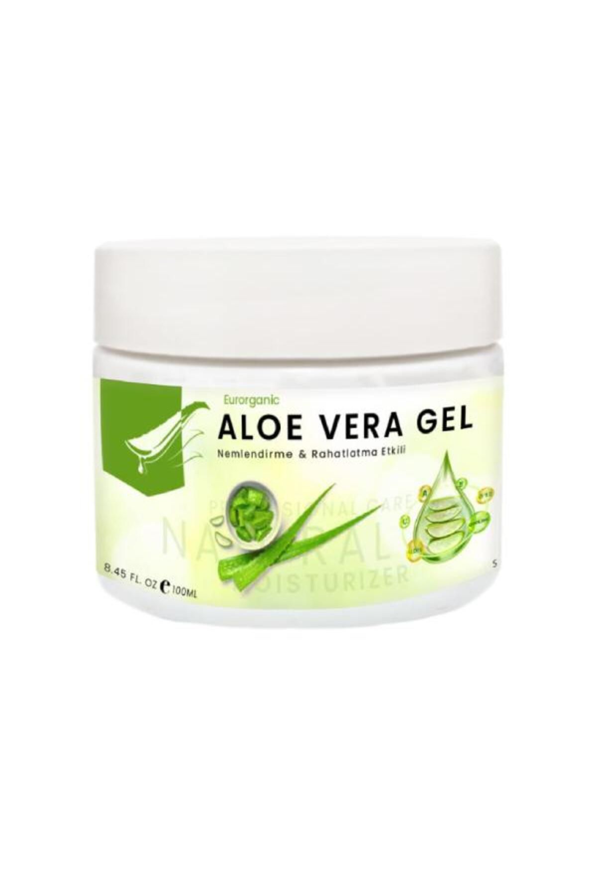 HELSOL Eurorganic Aloe Vera Jel Cildiniz İçin Ferahlama ve Nem Dokunuş 100 ml x 1 adet