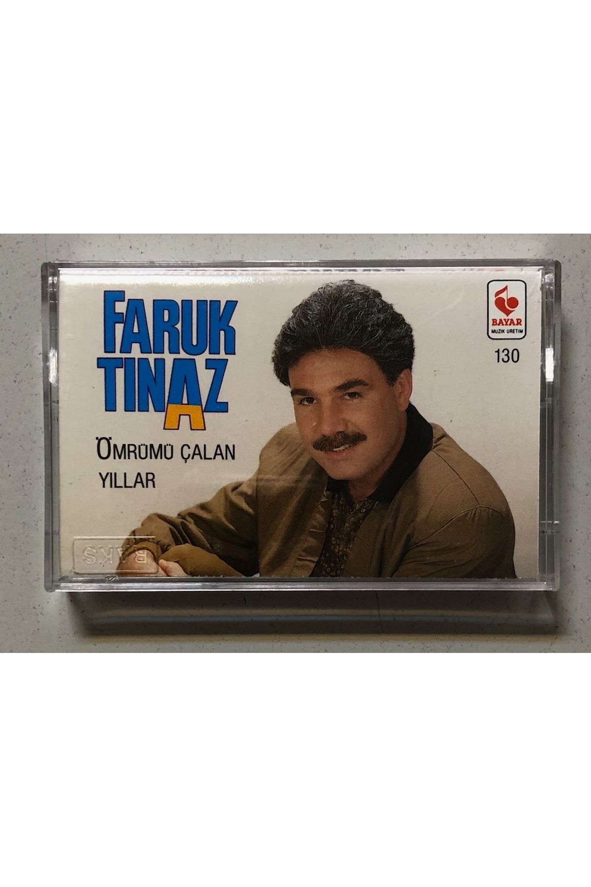 Plakevi İzmir Faruk Tınaz Ömrümü Çalan Yıllar Kaset (Orjnal Dönem Baskı Kaset)