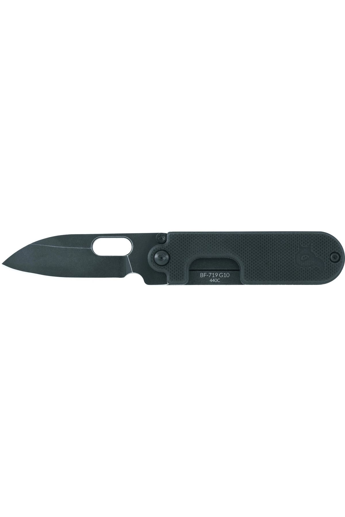 BLACKFOX Black Fox Bean Gen2 440C Black G10 Çakı