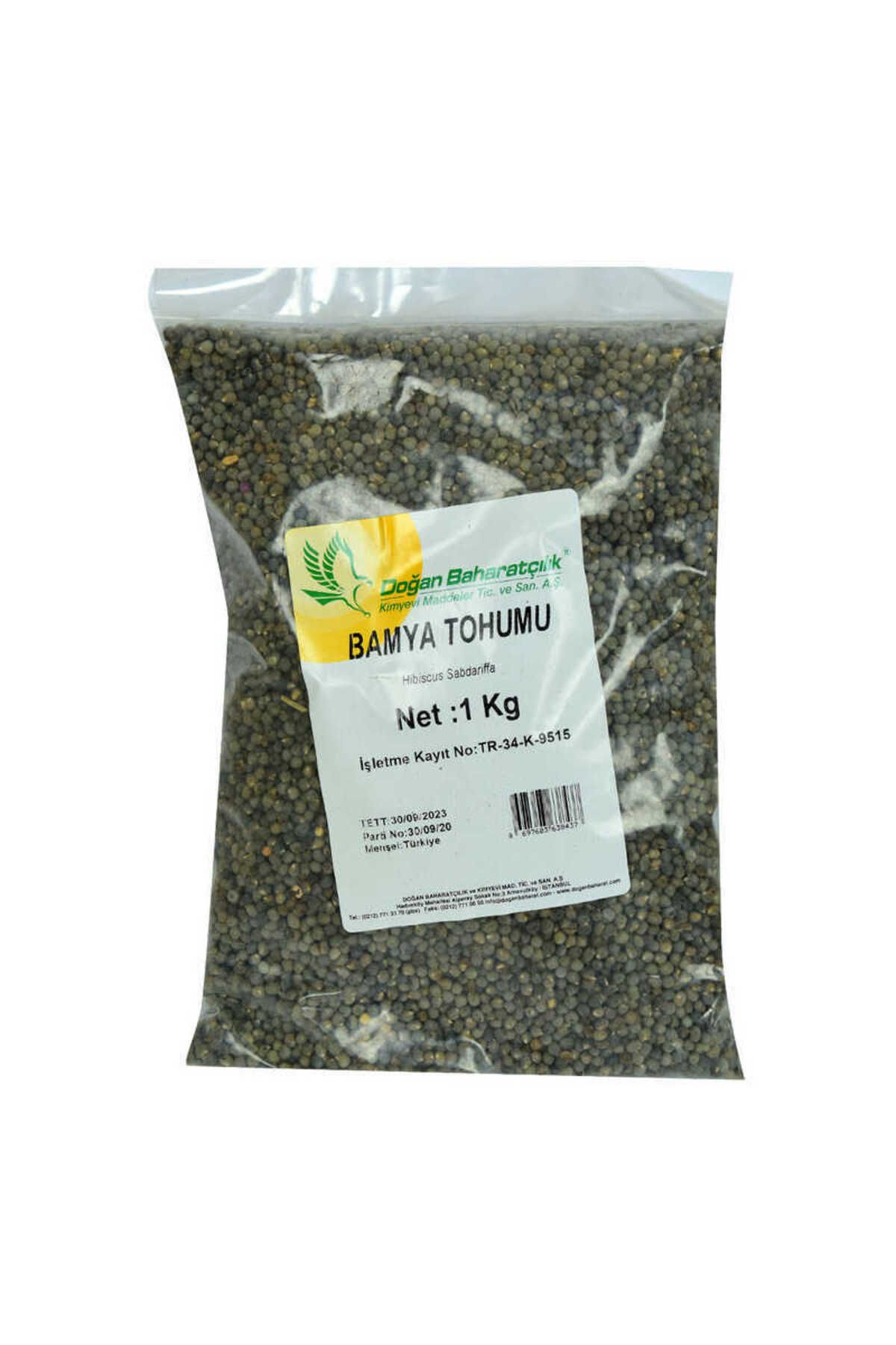 Modafiks Doğal Bamya Tohumu 1000 Gr Paket
