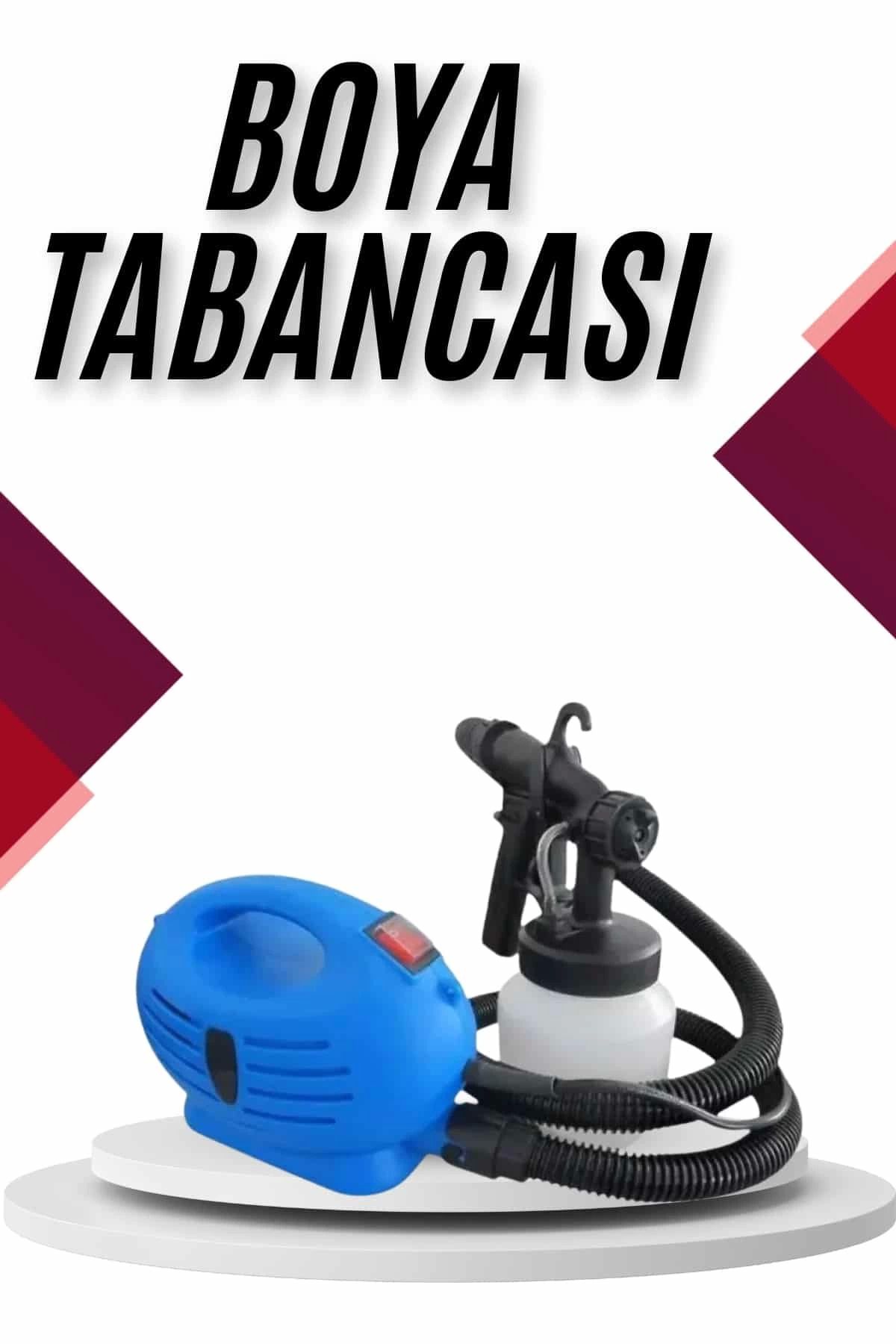 MELFSHOP Yeni Nesil Taşınabilir Boya Tabancası Hazneli Elektrikli