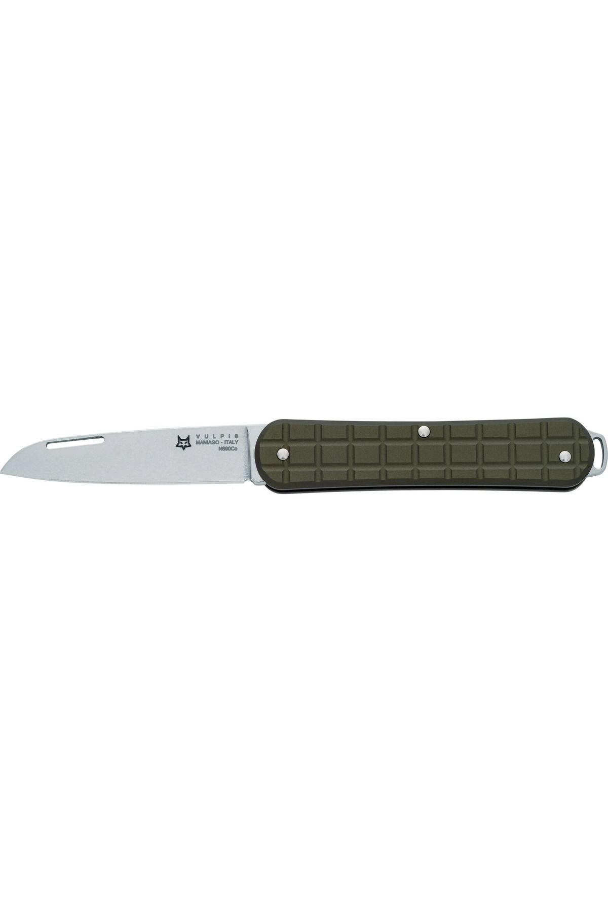 Fox Knives Vulpis 130 Grenade Aluminium MG Çakı