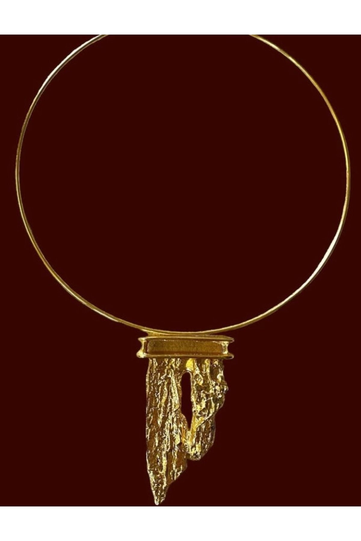 Jovela Altın bohem choker kolye
