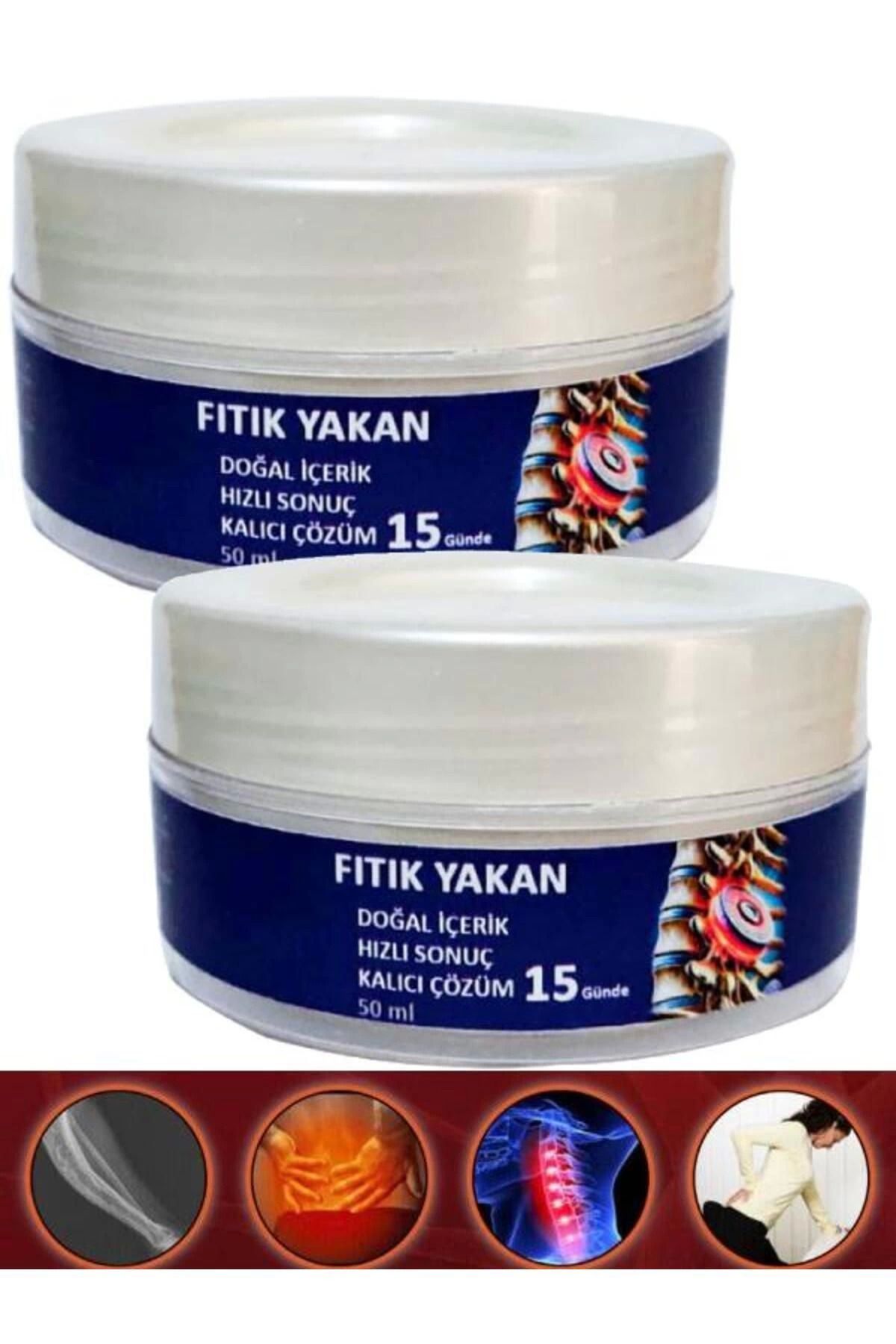ÇAVDAR Fıtık Yakan Sırt Bel Adale İskelet Harici Uygulama Masaj Bakım Kremi 50 ml x 2 adet