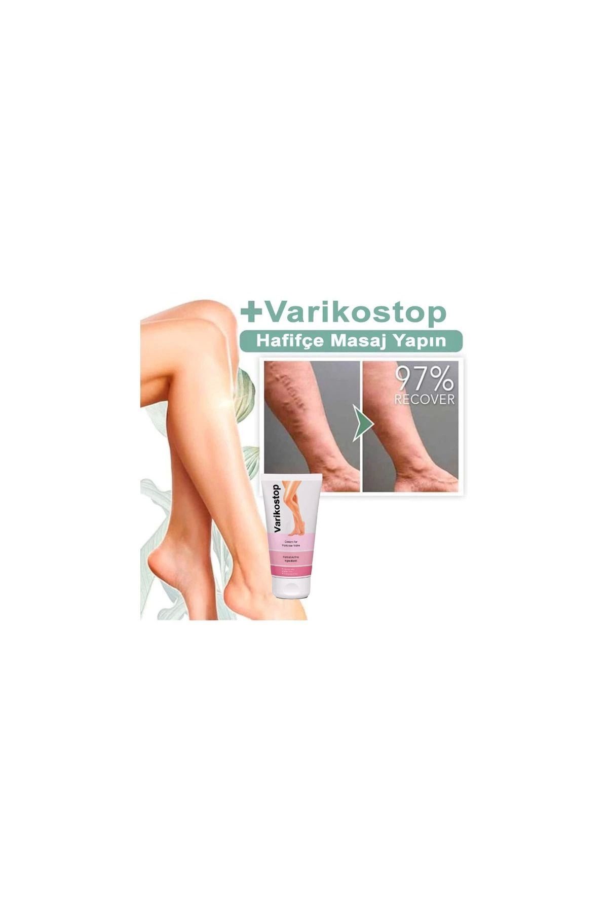 ÇAVDAR Varikostop Varisli Damarlar İçin Effektif Masaj ve Bakım Kremi 50 ml x 1 adet