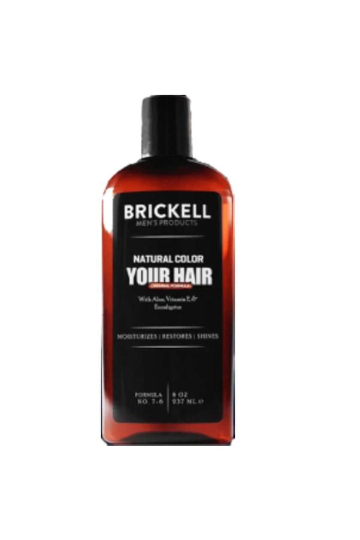 hayalimsah Brickell Erkeklere Için Saç Sakal Beyazlık Giderci Renklendirci Şampuaı 300 ml
