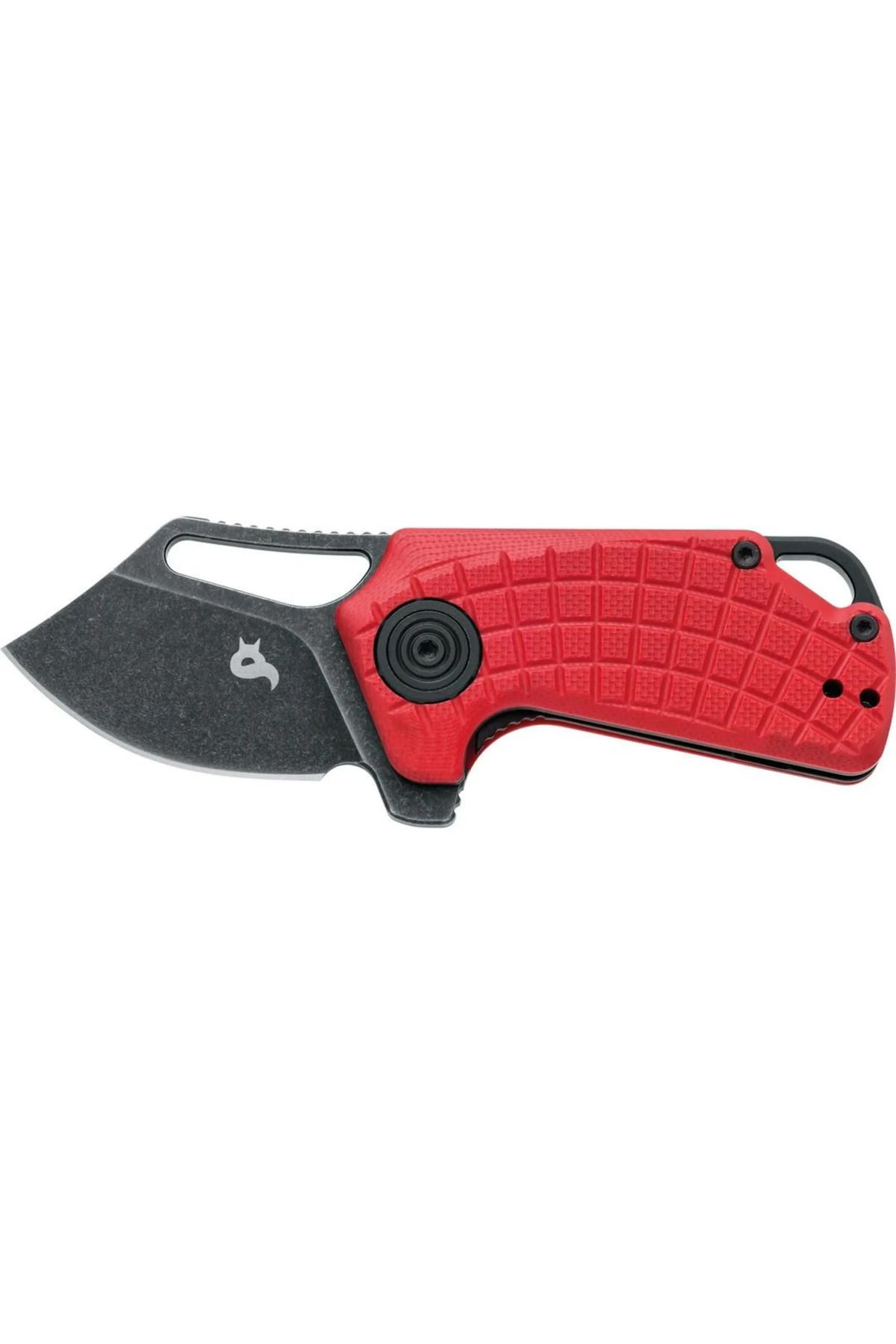 BLACKFOX Black Fox Puck Black Stonewash D2 Red G10 Çakı