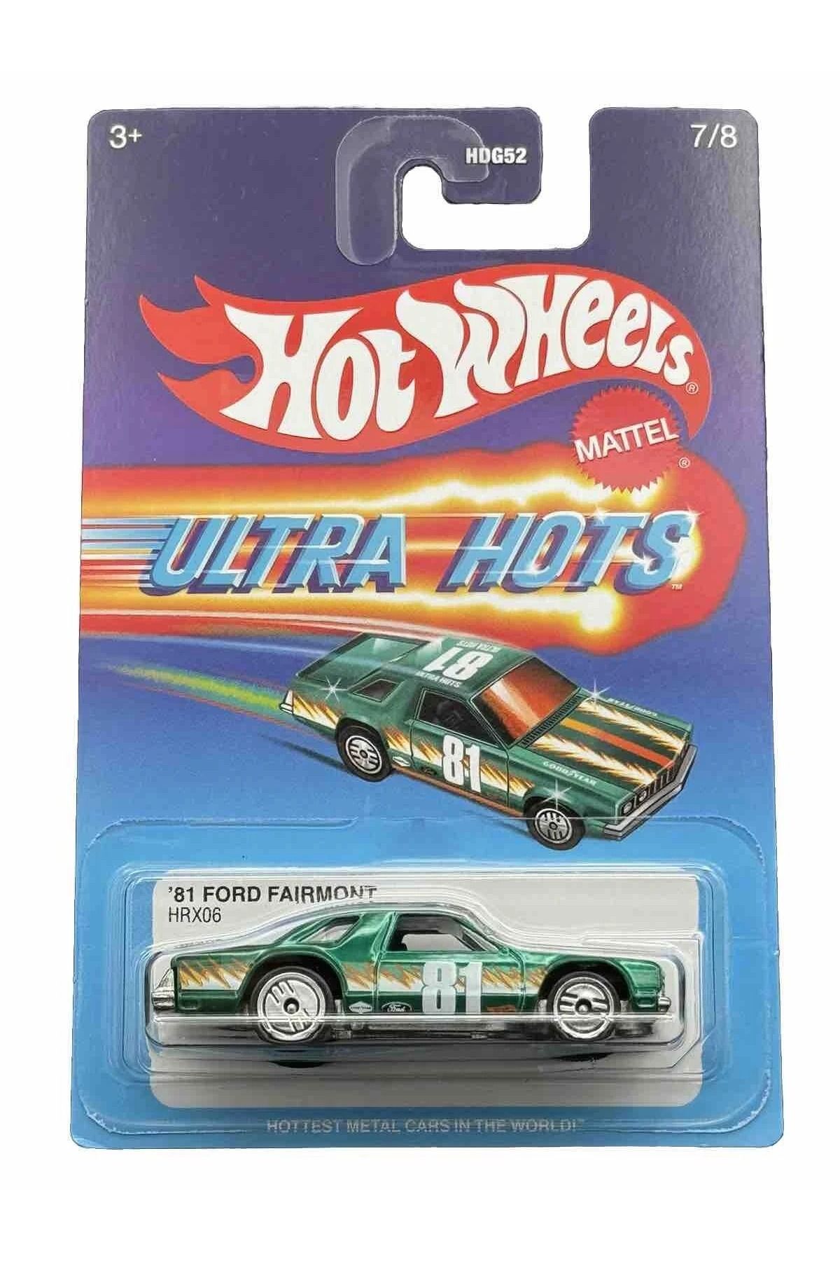 HOT WHEELS Ultra Hots '81 Ford Fairmont Diecast Model Araba – HDG52