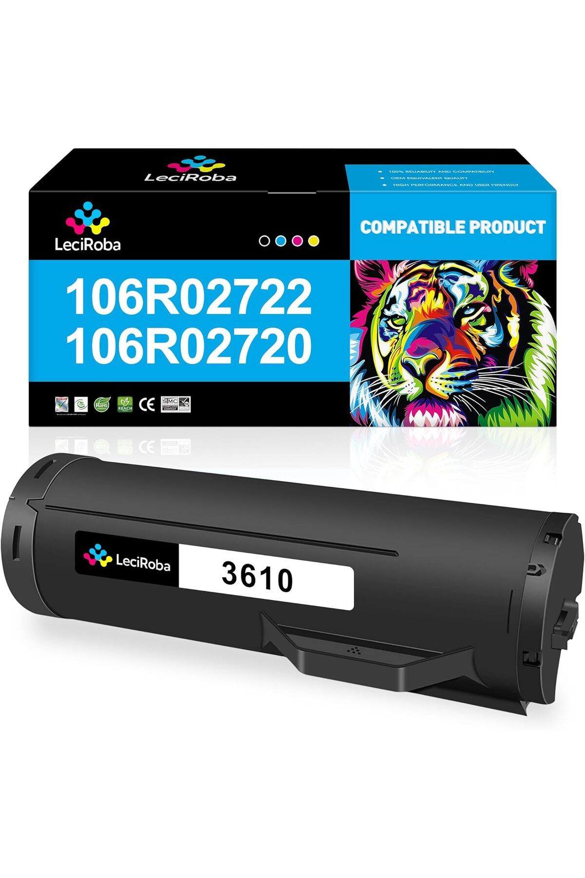 Xerox 3610N 3610DN 3610DNW 3615 3615DN 3615DNW M455 P455 - High Yield 14,100 Pages (Black, 1-Pack)