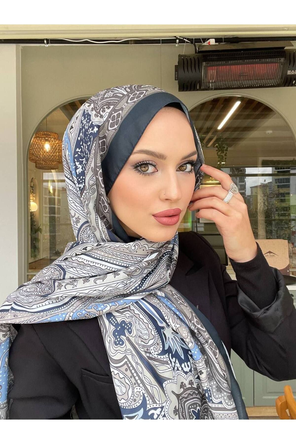 SAYRA Shawl Soft Pamuklu Etro Şal