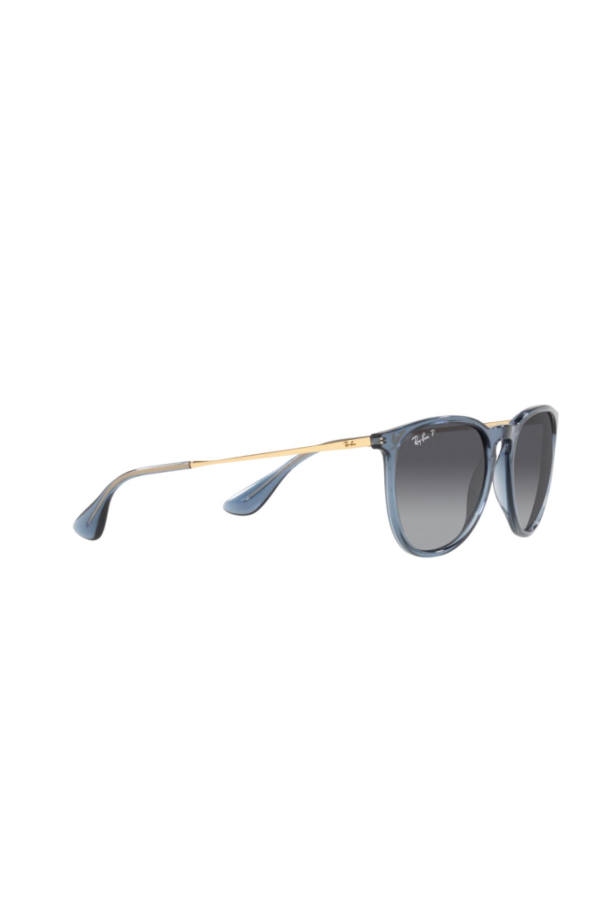 Ray-Ban-Ray-Ban Erika RB4171 6592/T3 – Polarized, Transparent Blue, Gradient Gray Lenses 4