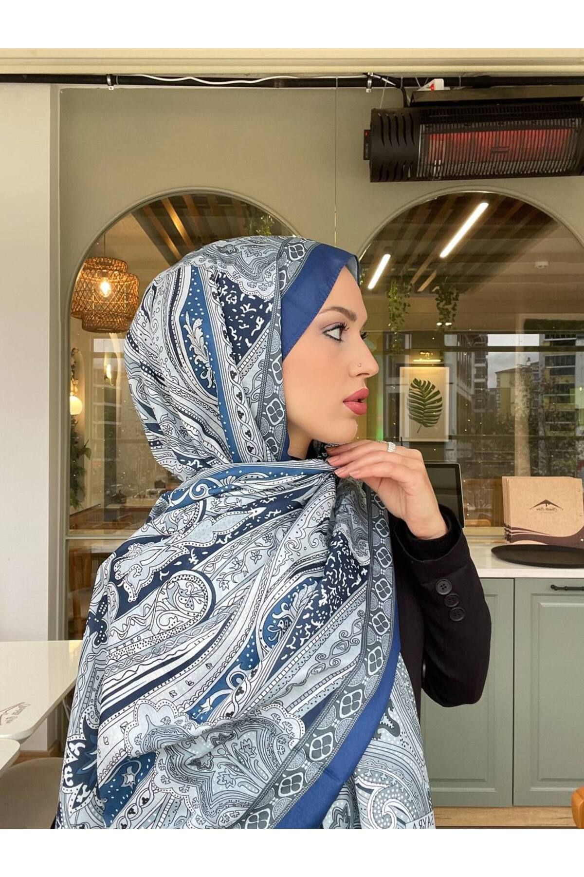 SAYRA Shawl Soft Pamuklu Etro Şal