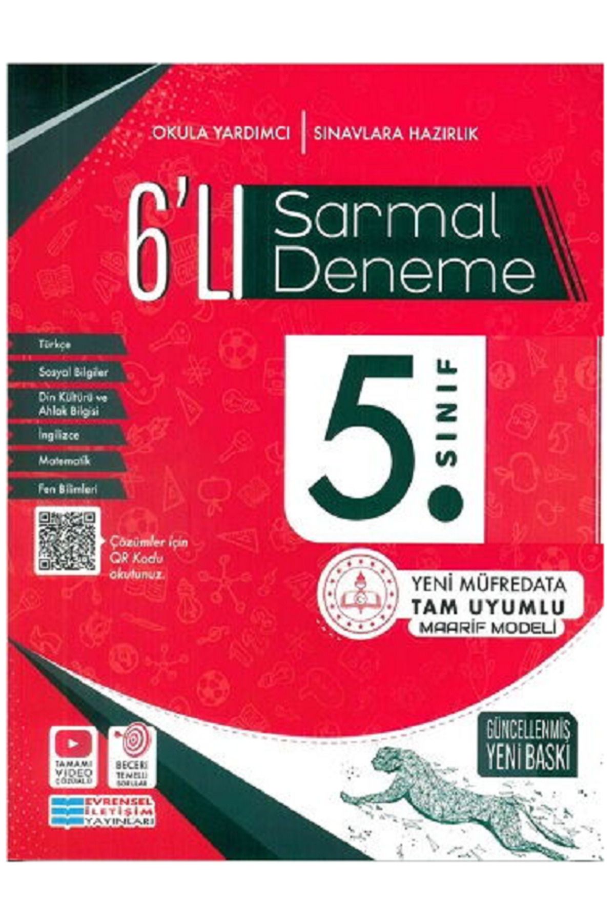 Efsane Yayınları 5.Sınıf Evrensel İletişim TÜM DERSLER 6'Lı Sarmal Deneme / Yeni Müfredata Tam Uyumlu Maarif Modeli