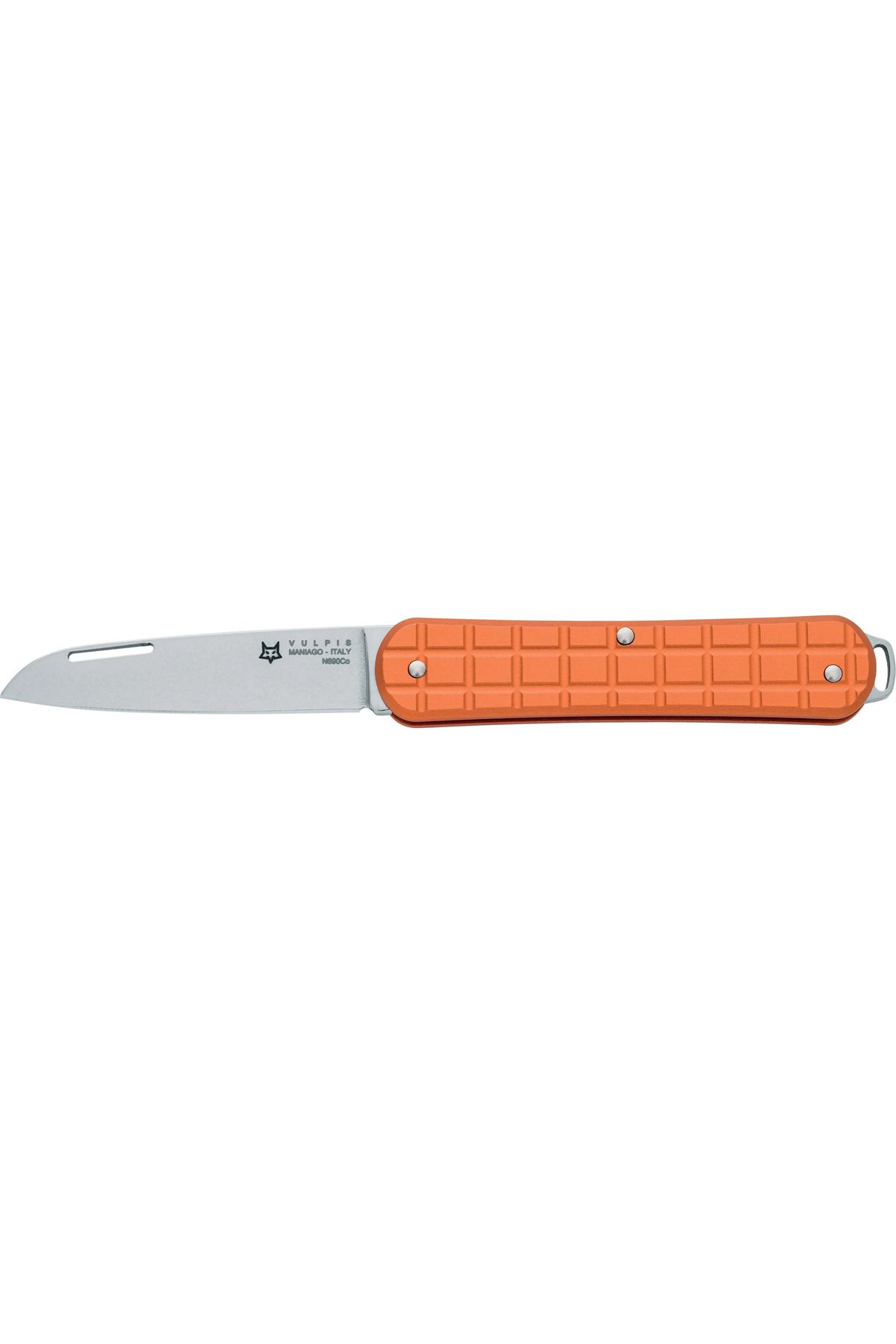 Fox Knives Vulpis 130 Grenade Aluminium Orange Çakı
