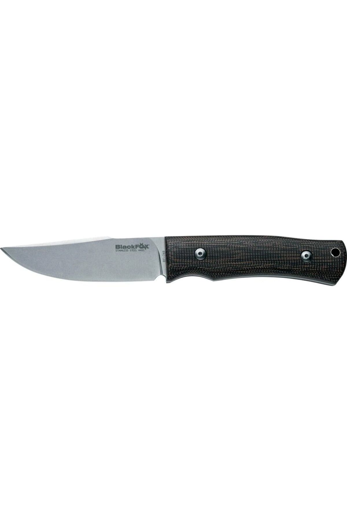 BLACKFOX Black Fox Explorator 440C Brown Linen Micarta Bıçak