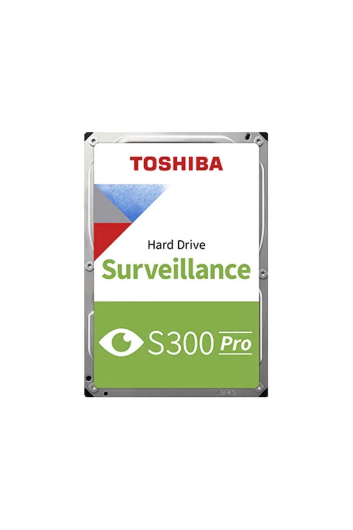Toshiba 10TB 3,5" 7200 SATA3 512MB S300 PRO MD10ADA10TV 7/24 Bulk Güvenlik Diski
