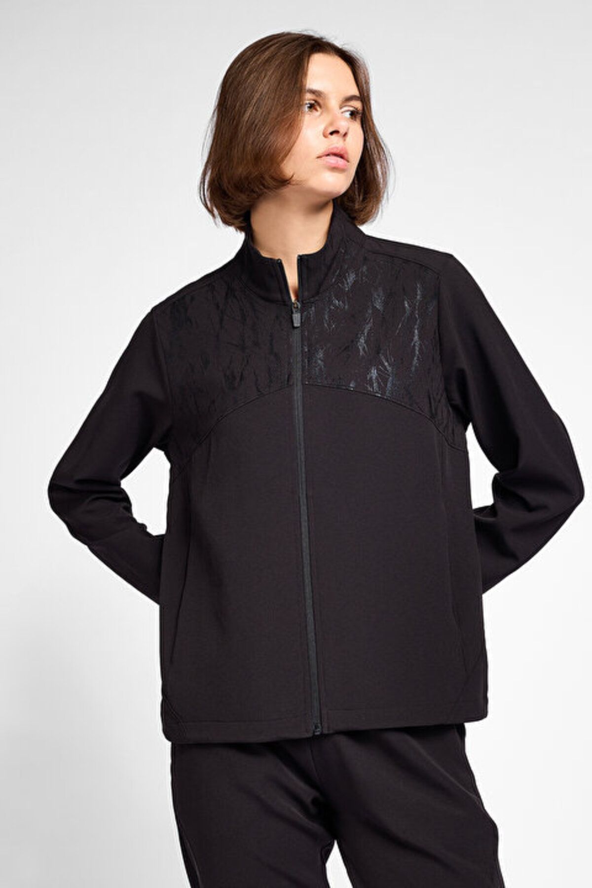 Lescon Kadın Antrenman Fermuarlı Sweatshirt 25B-2062