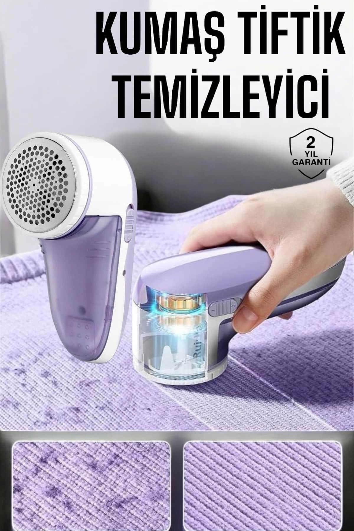 ÇAVDAR Tiftik Temizleme Makinesi USB Şarjlı Tüy Toplayıcı Kablosuz