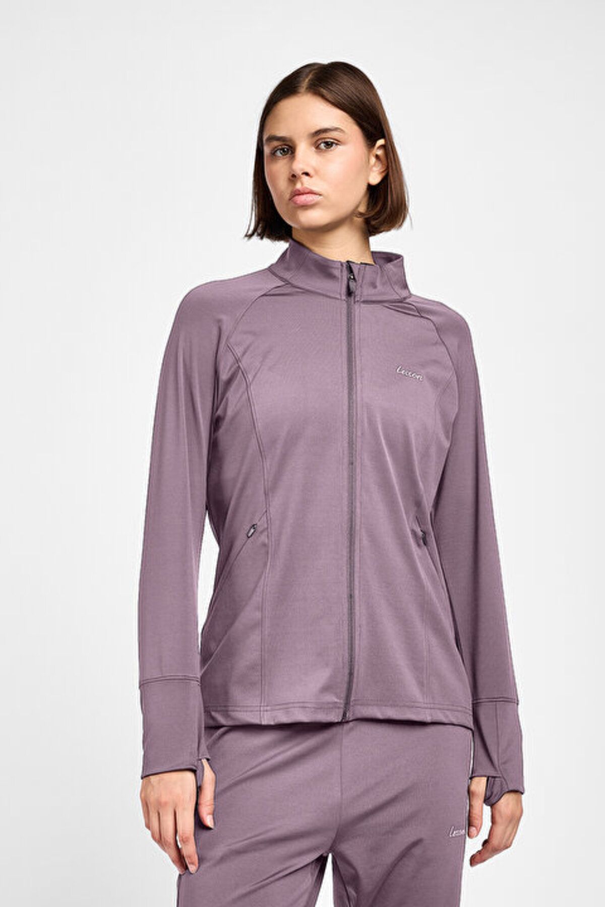 Lescon Kadın Antrenman Fermuarlı Sweatshirt 25B-2041
