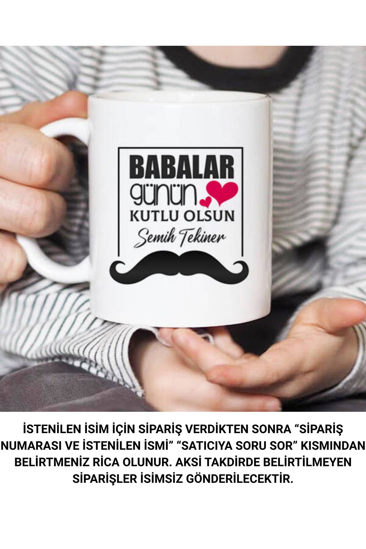 MELAS BASKI Babalar Gününe Özel Kupa Bardak