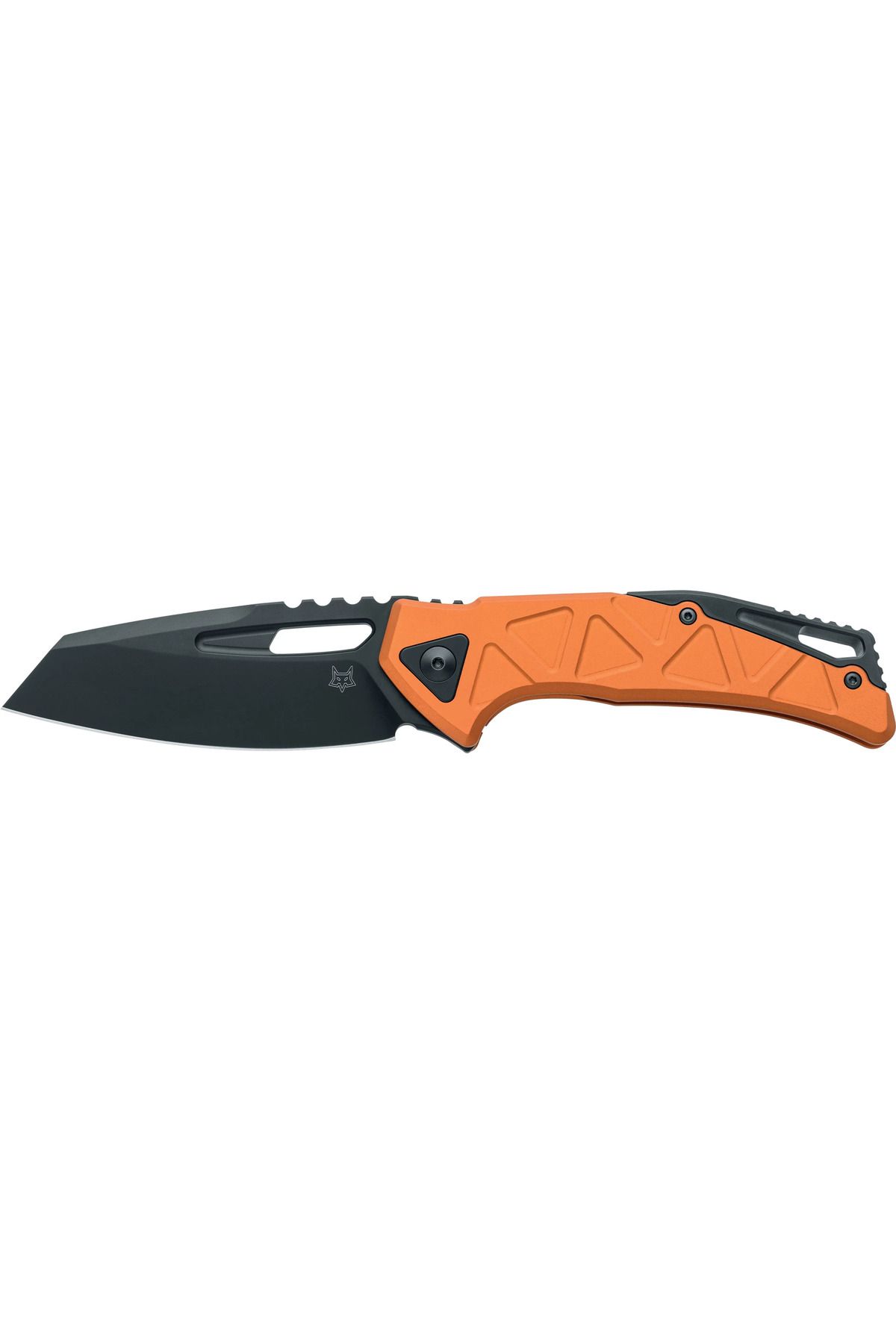 Fox Knives Chronos PVD Magnacut Orange Aluminium Çakı