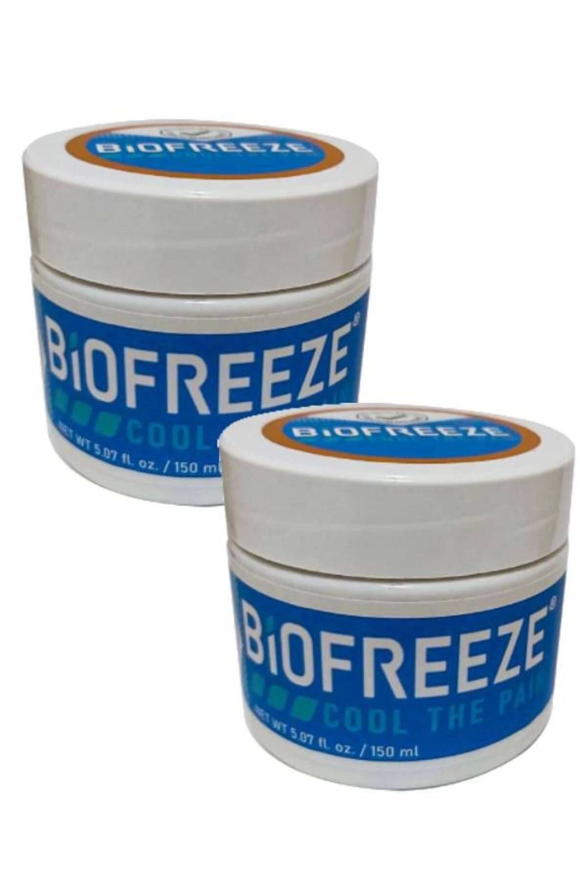 Heez Biofreeze Cool Pain Sırt Bel Diz Dirsek Adale Masaj Kremi 150 ml - 2'li