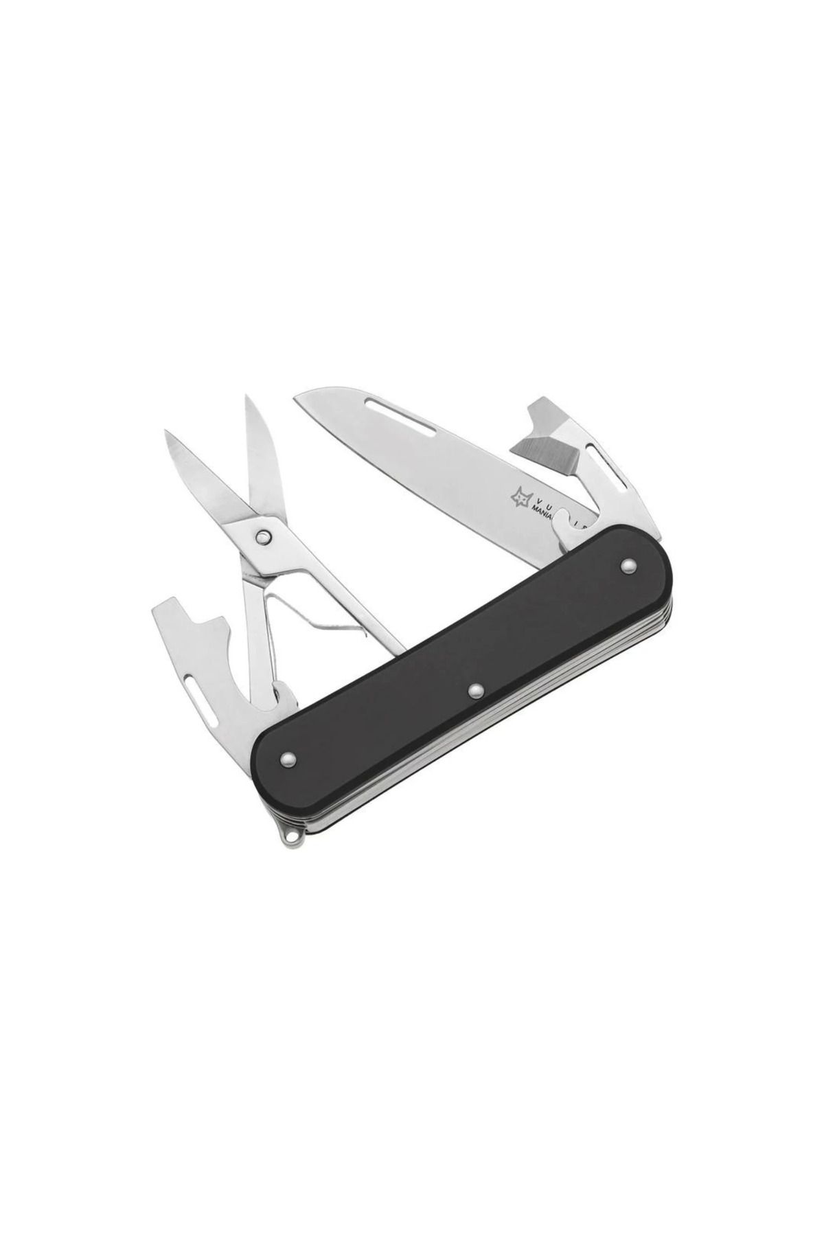 Fox Knives Vulpis 130-F4 Black Aluminium Çakı