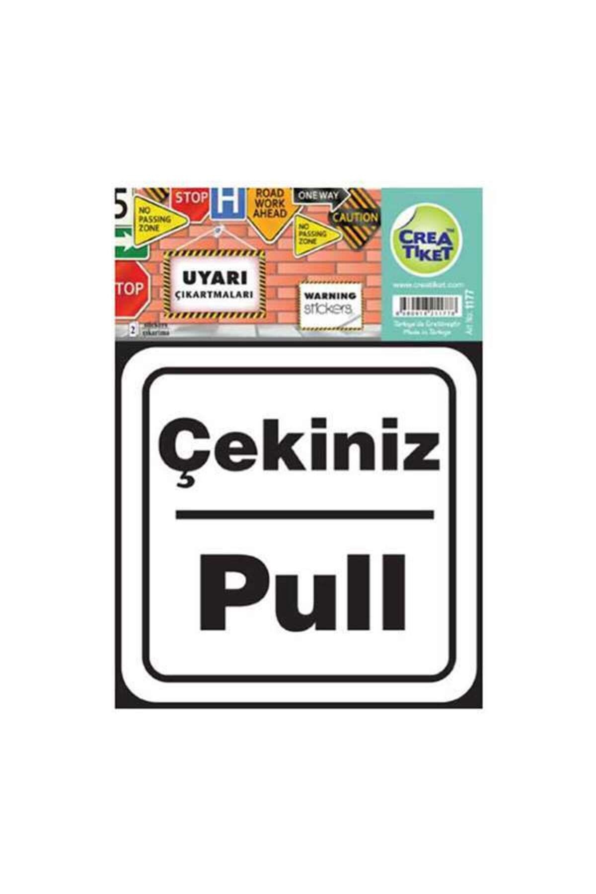 CREA Uyarı Etiketi Çekiniz / Pull