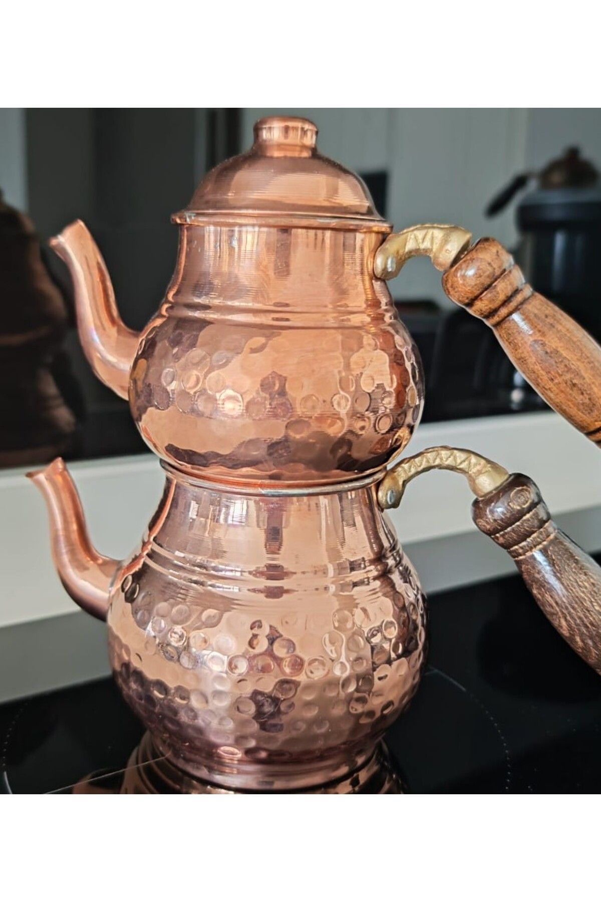 SELİNOZDEMİR BÜYÜK BOY BAKIR ÇAYDANLIK