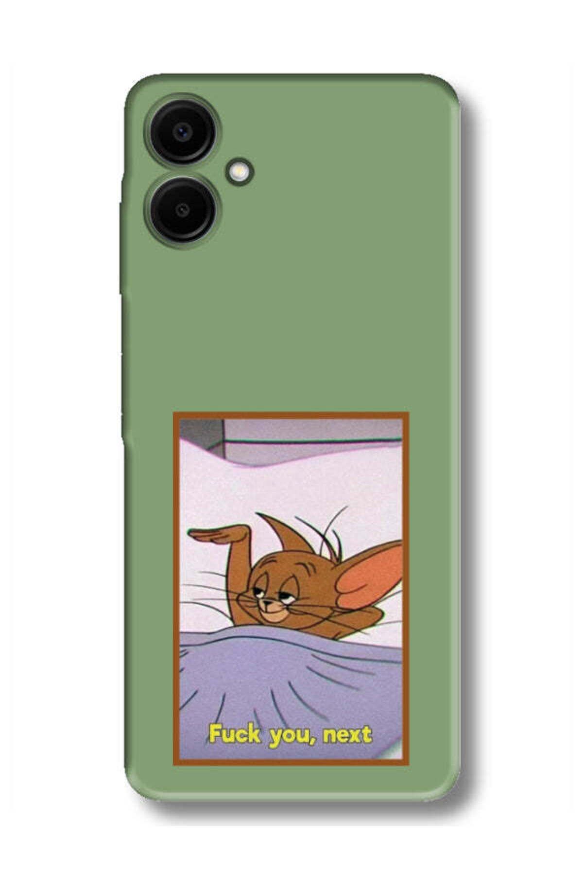 frondcase Samsung A06 Jerry Yeşil Telefon Kılıfı