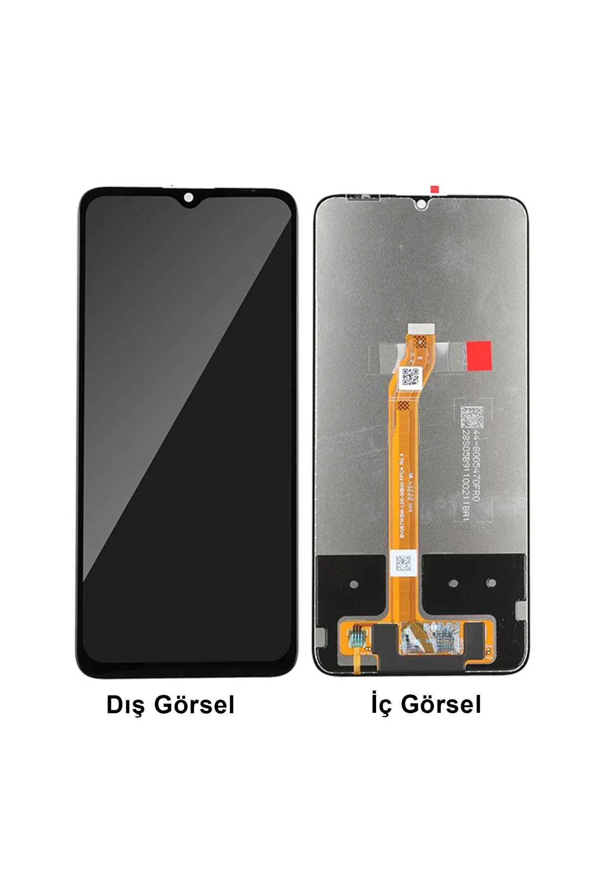 Teknonet Oukıtel C33 Uyumlu Org Lcd+Dokunmatik (Siyah)