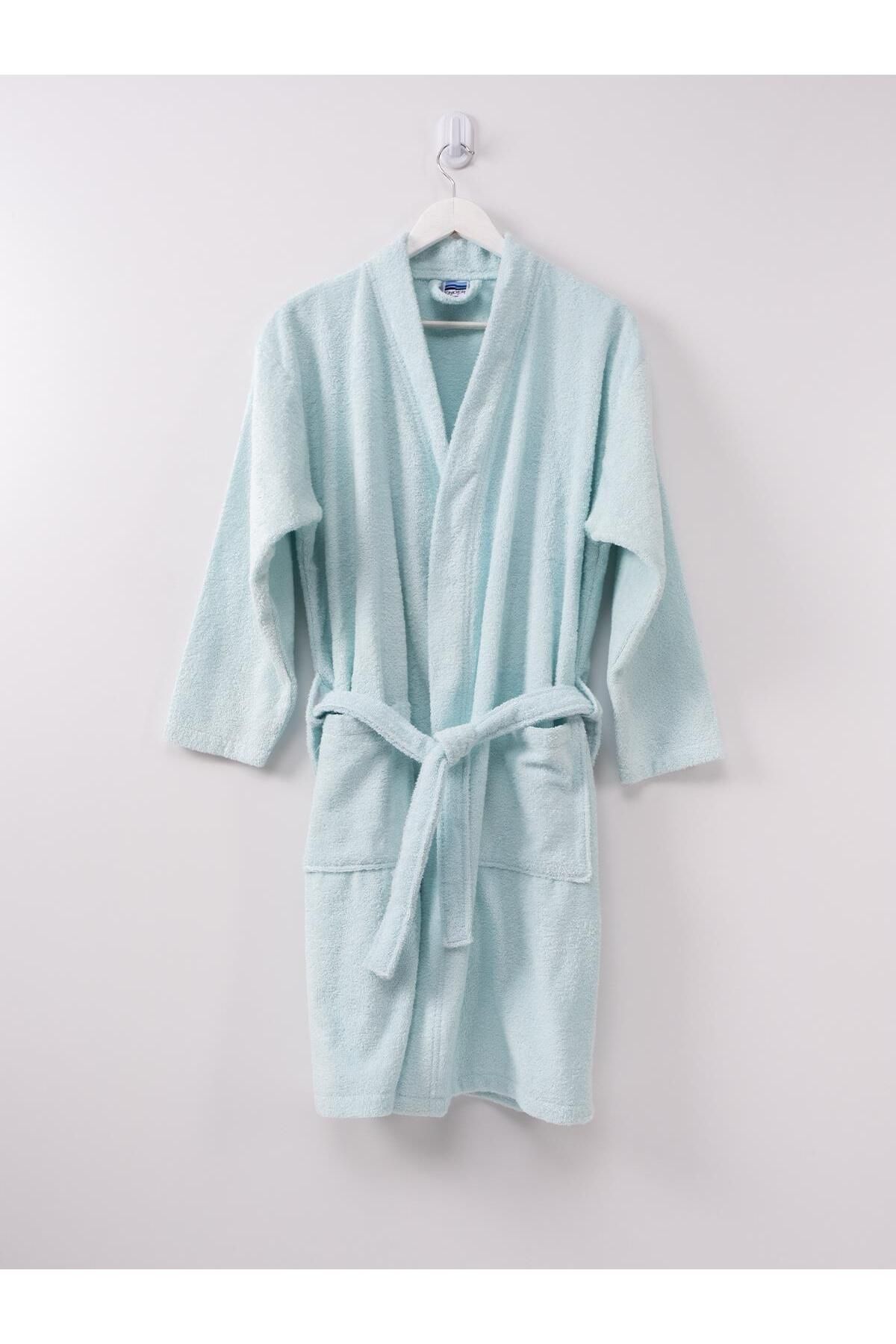 Ender Home Kimono Bornoz %100 Pamuk Unisex