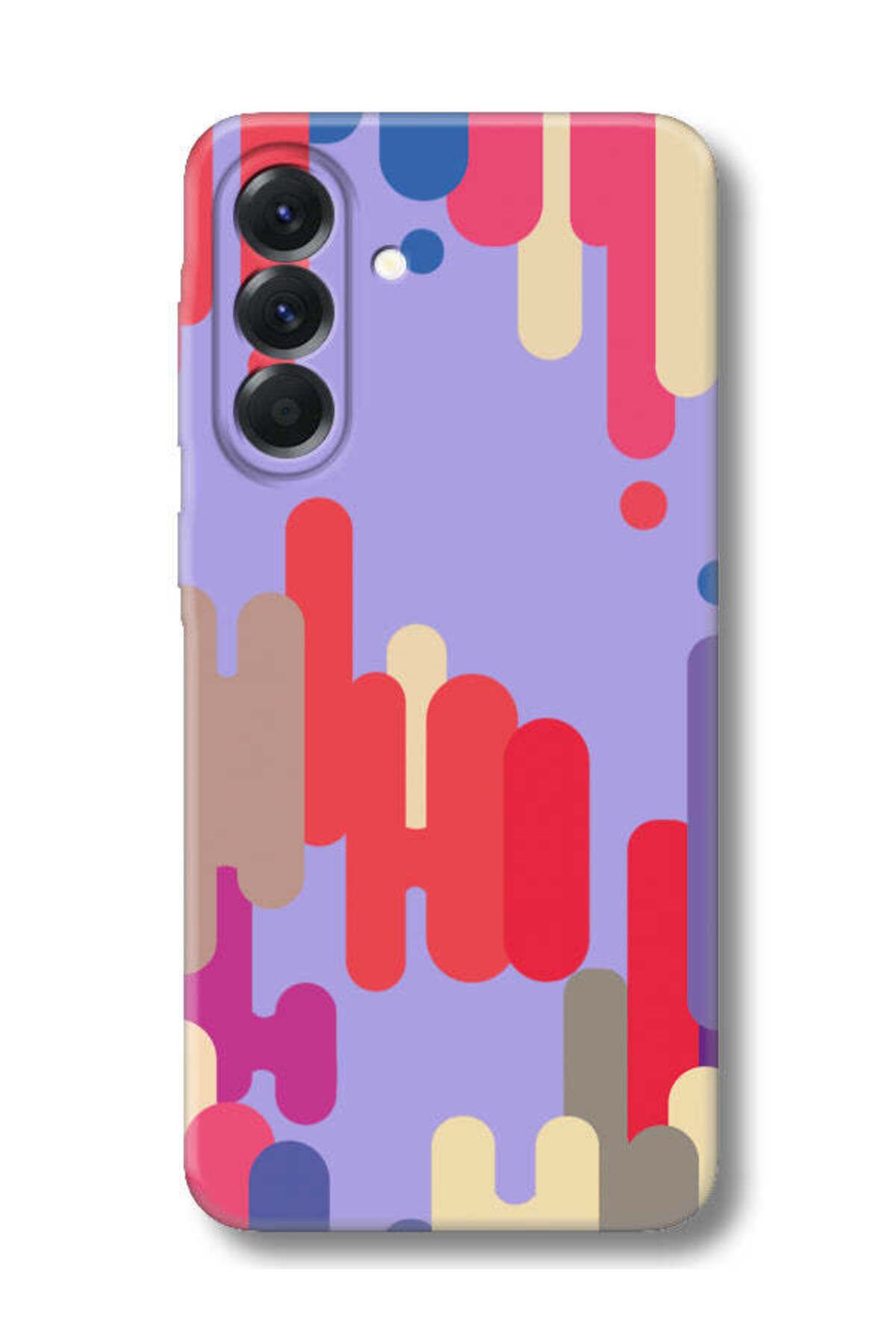 frondcase Samsung A36 Pop Art Lila Telefon Kılıfı