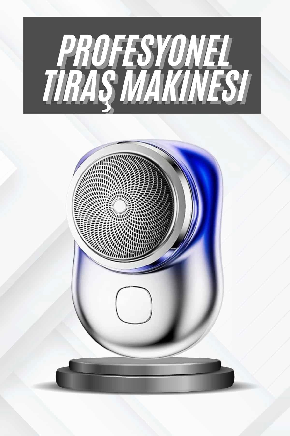 ÖYKÜ VE YİĞİT Elektrikli Mini Tıraş Makinesi,Taşınabilir USB Şarjlı Kablosuz Tıraş Makinesi