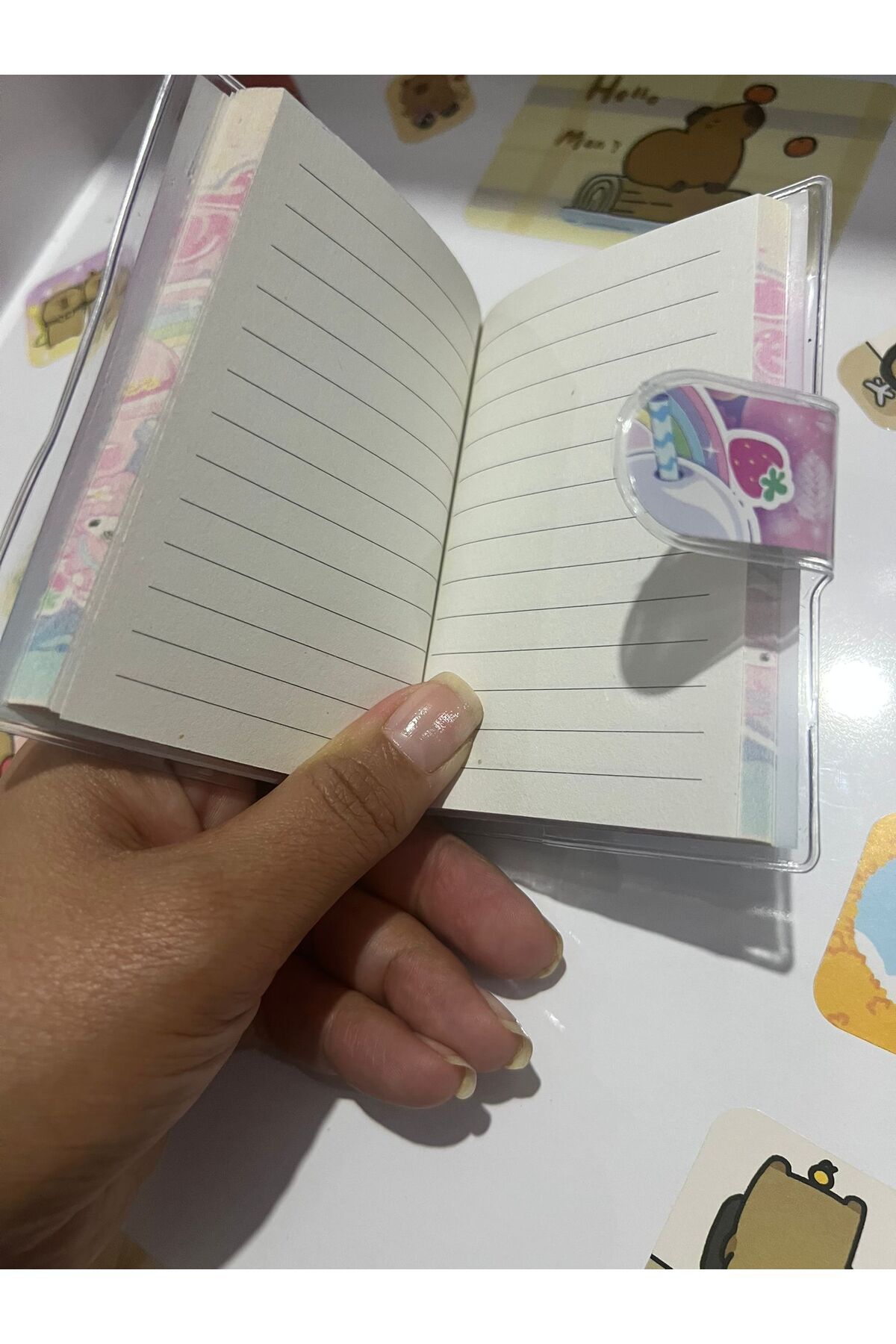demirosa-1 Cute Ice Cream & Drink Mini Notepad – for School and Daily Use 2