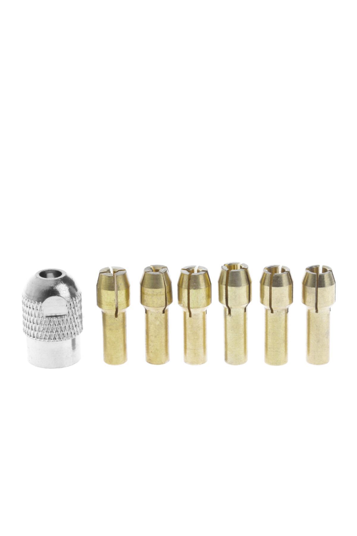 SerenityHaven Dremel Ve Benzeri Gravür Için 6 1 Mandren Penset Seti Mandren Penset Seti 1.0-3.2mm M8 6 1 Set