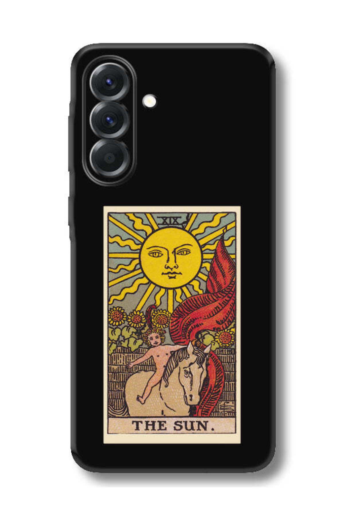 frondcase Samsung A56 The Sun Siyah Telefon Kılıfı