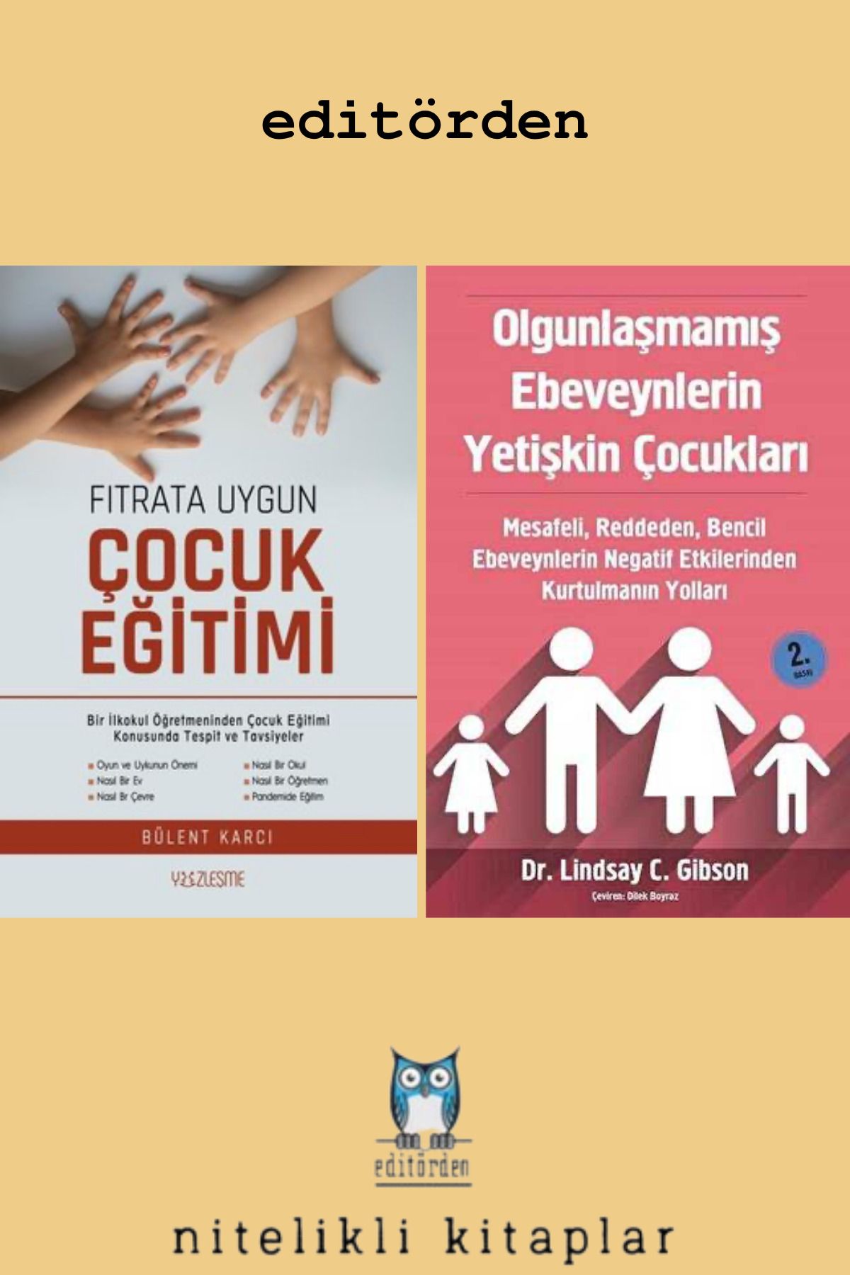 Yüzleşme Yayınları Olgunlaşmamış Ebeveynlerin Yetişkin Çocukları - Fıtrata Uygun Çocuk Eğitimi / Bülent Karcı