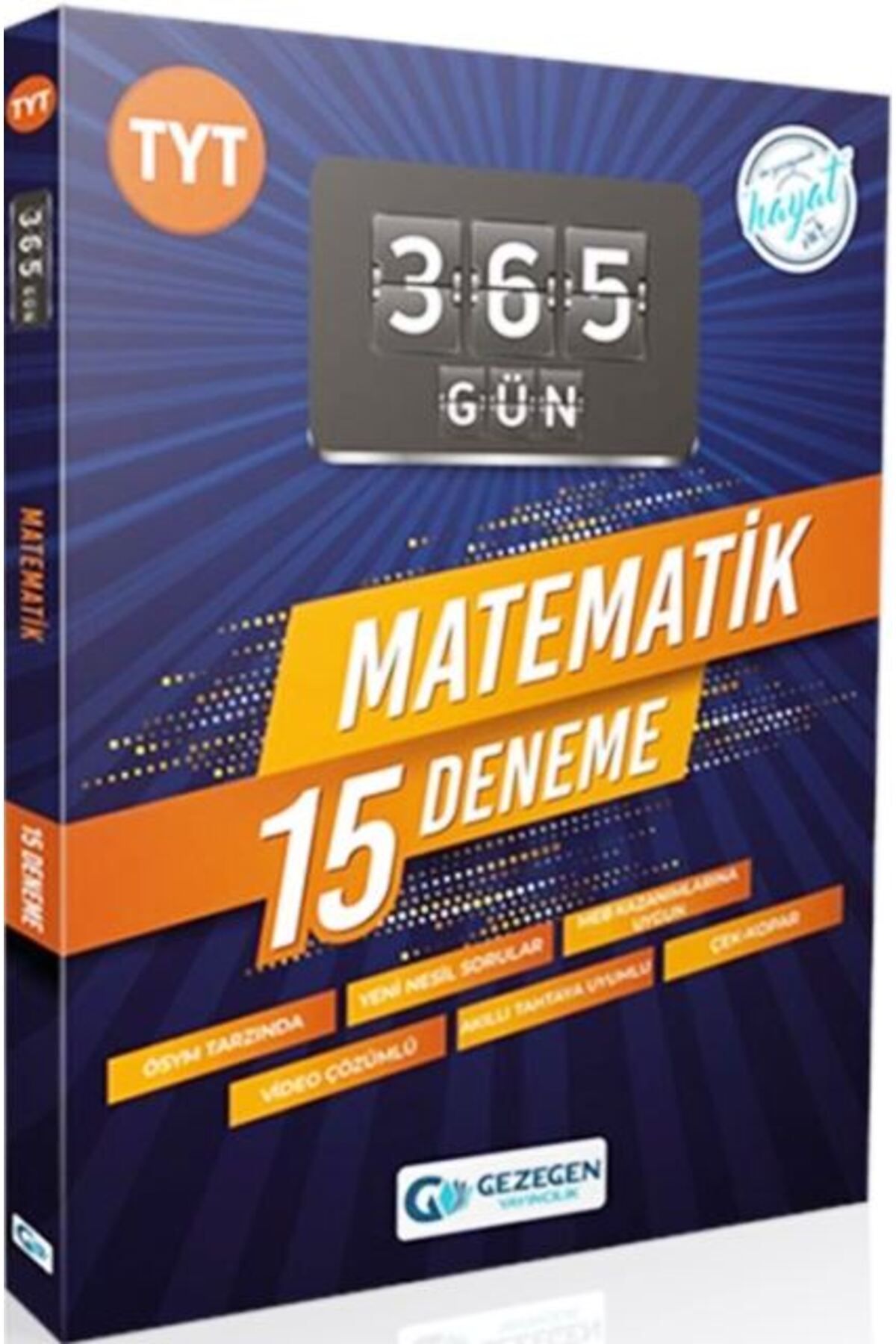 Gezegen Yayıncılık TYT Matematik 365 Günde 15 Deneme