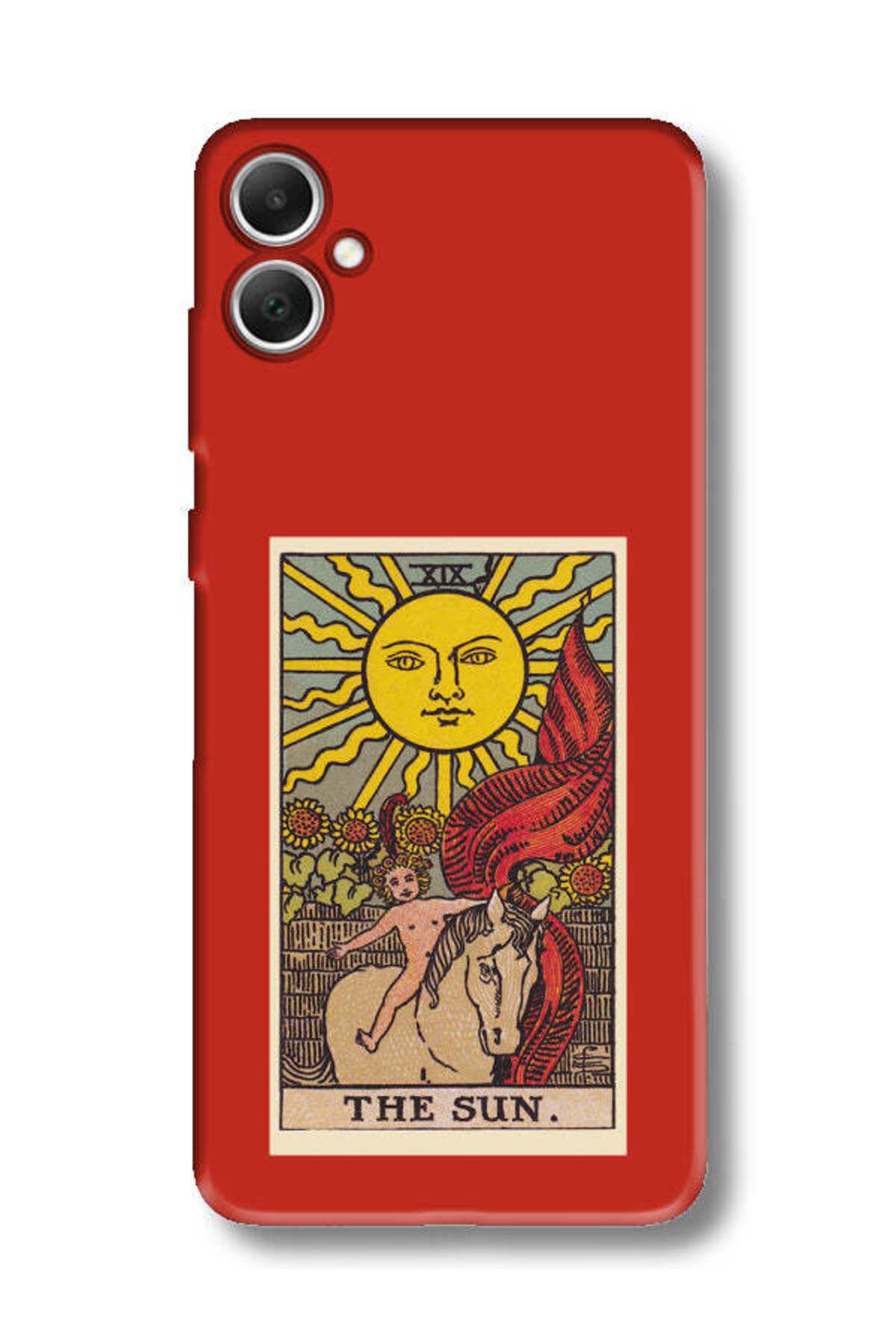 frondcase Samsung A05 The Sun Kırmızı Telefon Kılıfı