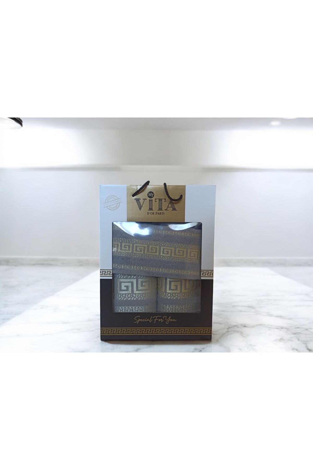TAKVANOV Premium 3'lü Banyo Havlu Seti