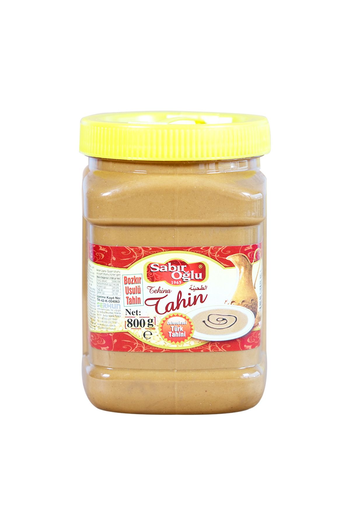 SABIROĞLU BOZKIR TAHİNİ NET 800 GR