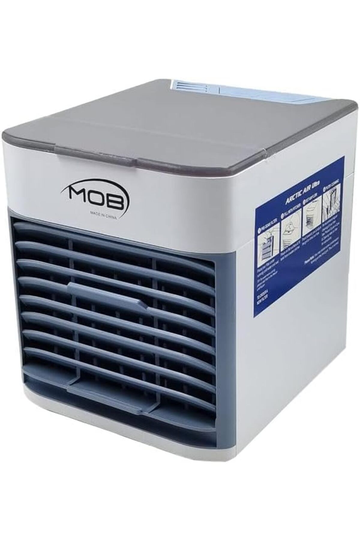 Mob-USB Mini Portable Air Cooler – Water Cooling Fan, Mini AC, Personal Air Conditioner for Home/Office 6