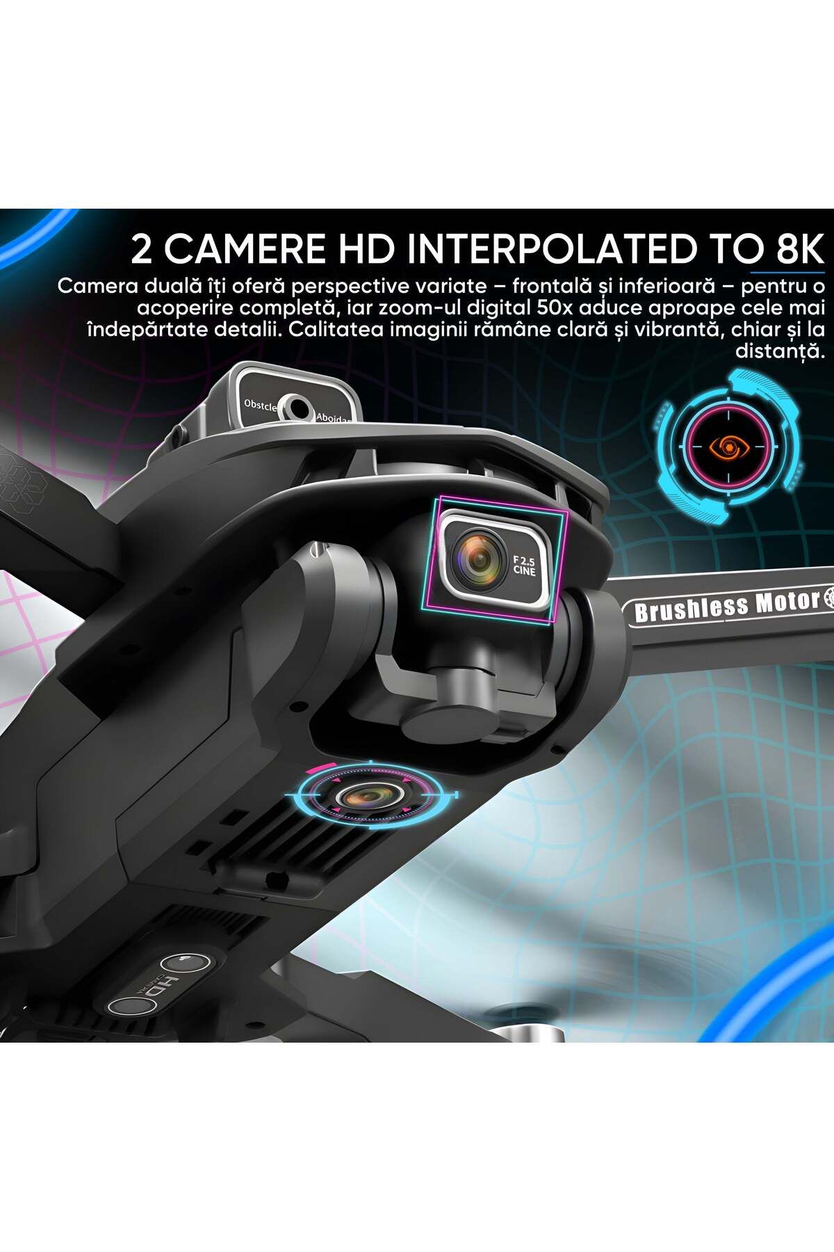 HexaCraft-Professional Drone, Skybite Model, Hd Camera Interpolated To 8k 7
