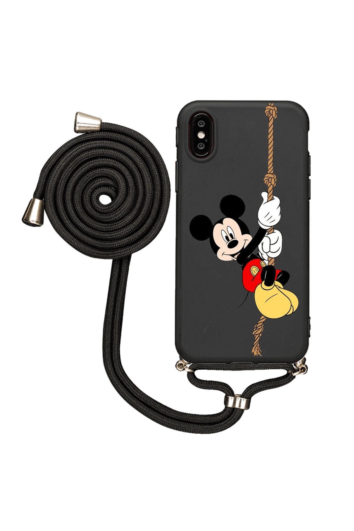 Royaleks iPhone X İpli Lansman Kılıf - Mickey Mouse
