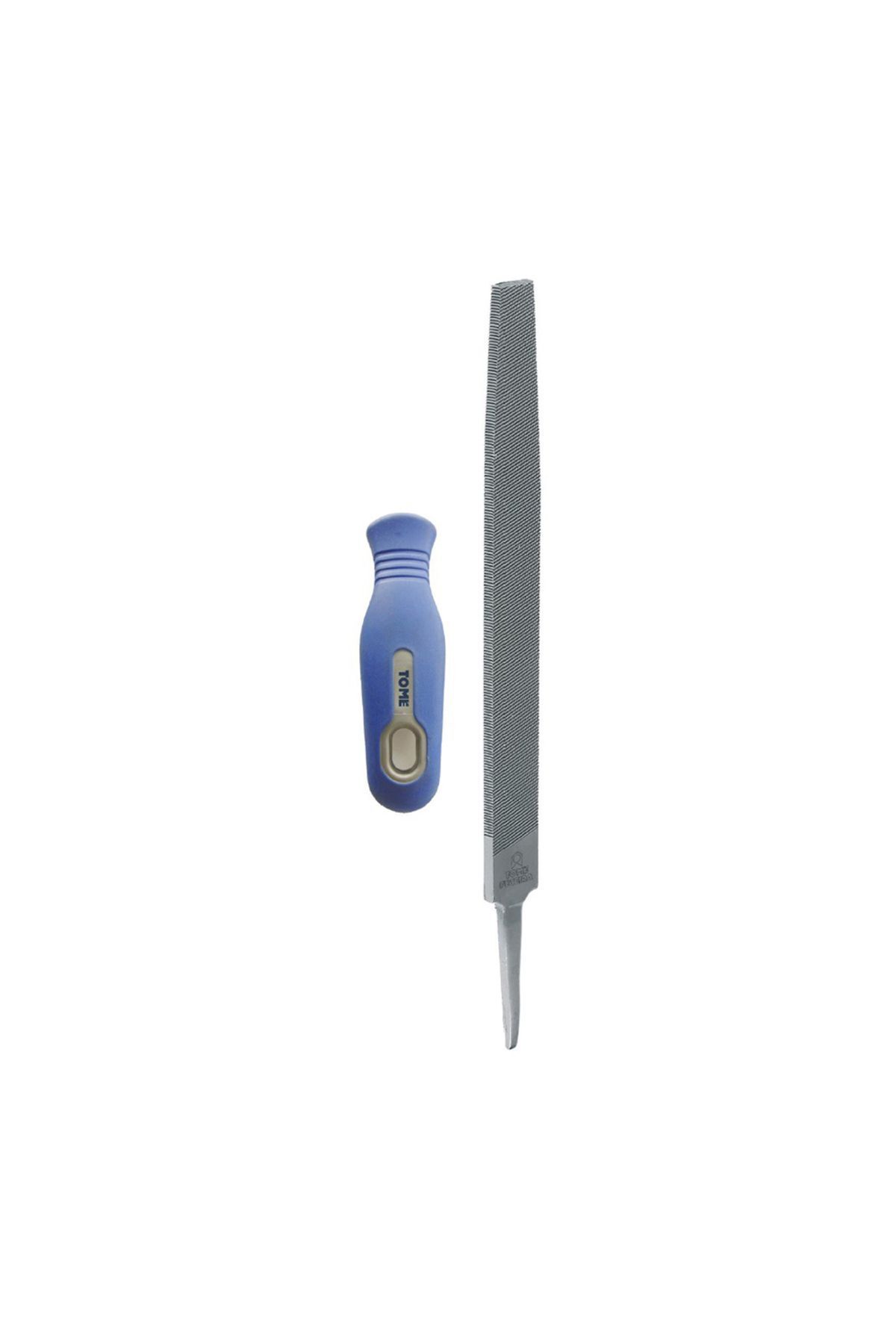 SerenityHaven 6'' MİL EĞESİ KONİK 2 KENARI DÜZ KALIN DİŞ SAPLI