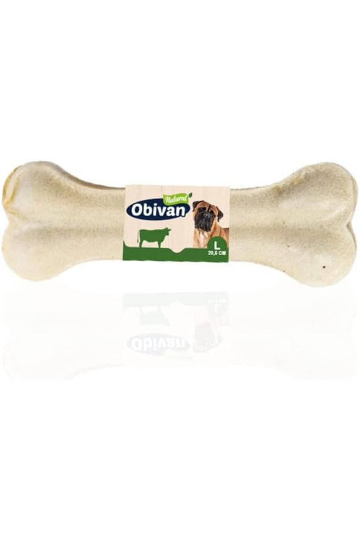 Orqinel Obivan Köpekler İçin Beyaz Pres Kemik 20cm (150gr)