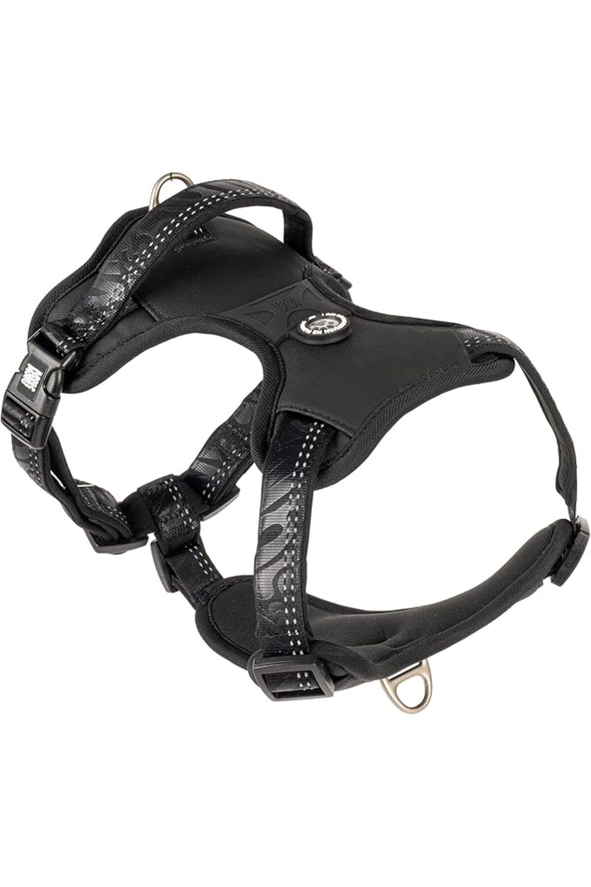 Orqinel Max & Molly Urban Pets Matrix 2.0 Akıllı Künyeli Sport Köpek Göğüs Tasması - Siyah (S)